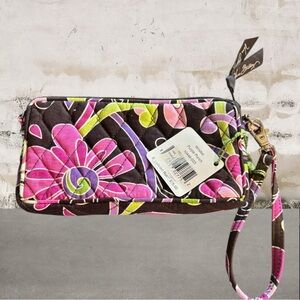 Vera Bradley NWT Purple Punch Wristlet